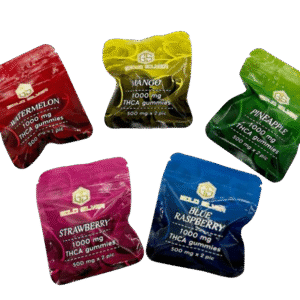 Gold Silver 1000 MG THCA Gummies