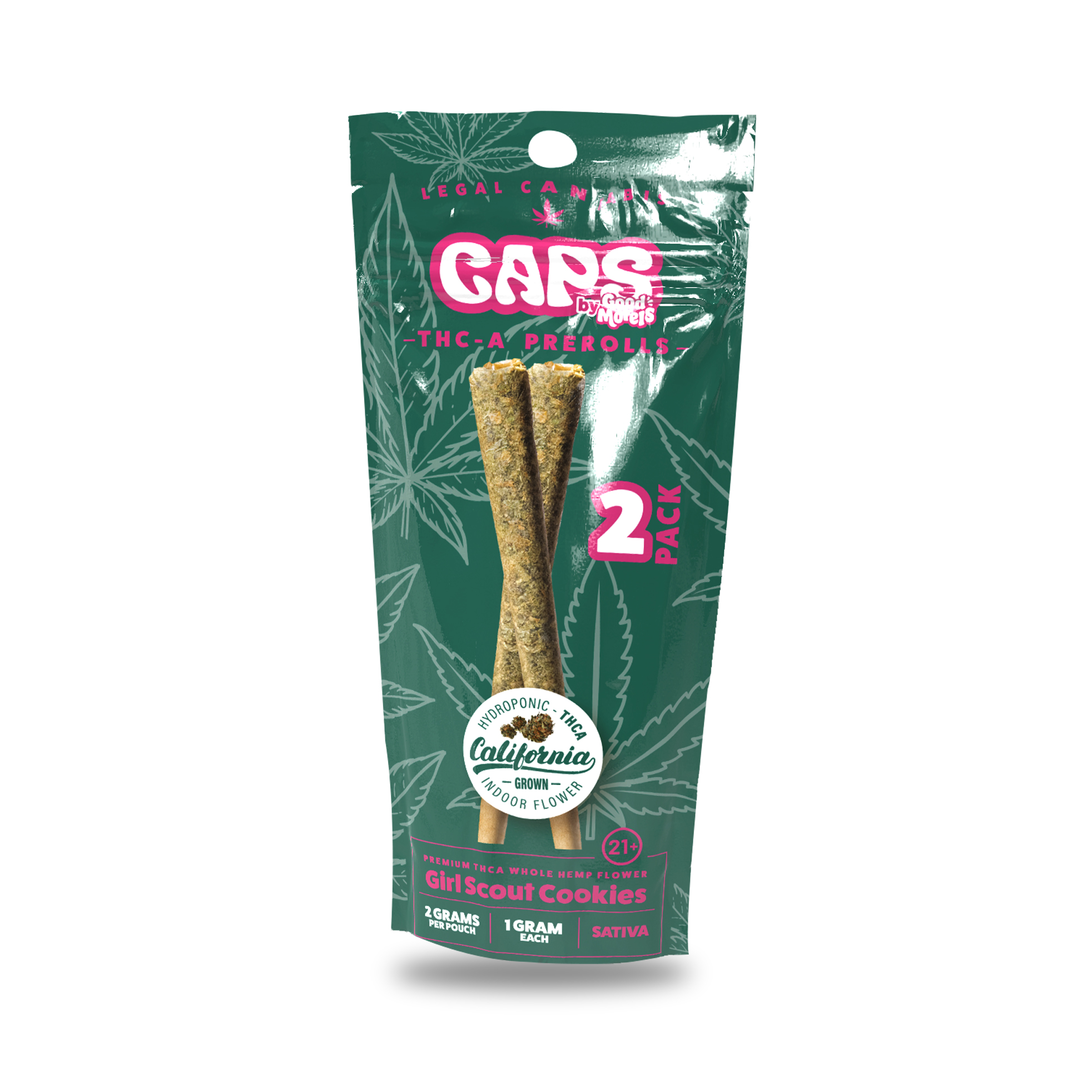 Caps Pre Rolls 2 Packs - Image 2